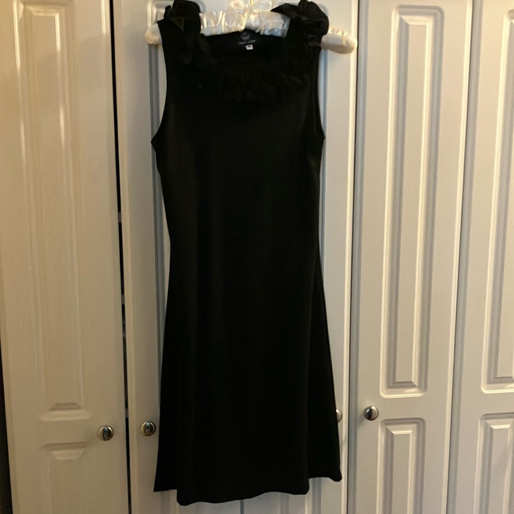 Elegant Black Sleeveless Dress